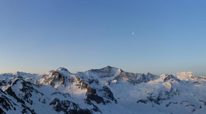 La grande Casse depuis la face sud des Platières