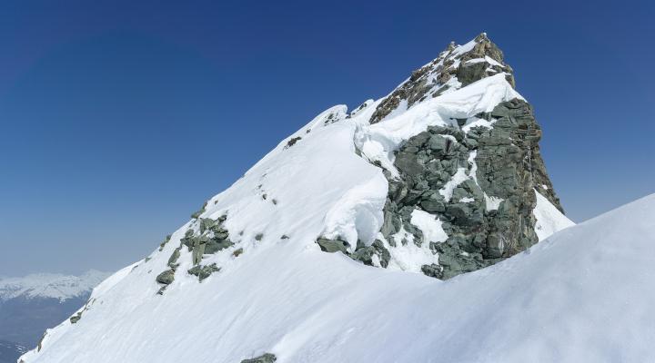Plus très loin du sommet du Mont Pourri