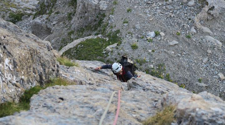 Escalade en face ouest