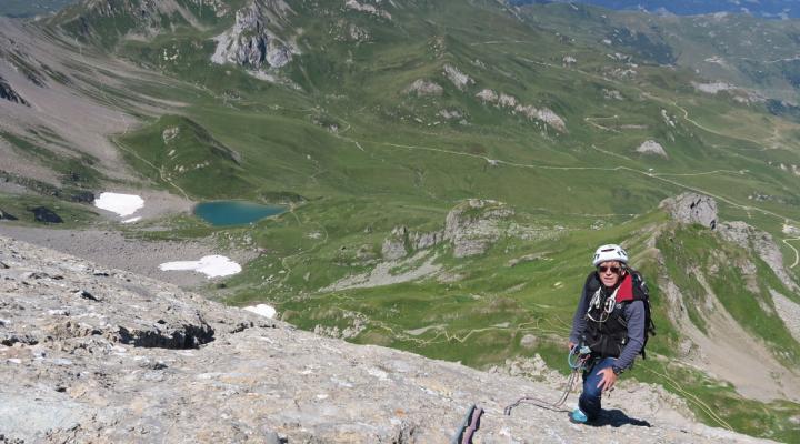 Escalade en face ouest