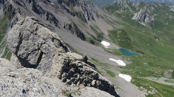 Escalade en face ouest