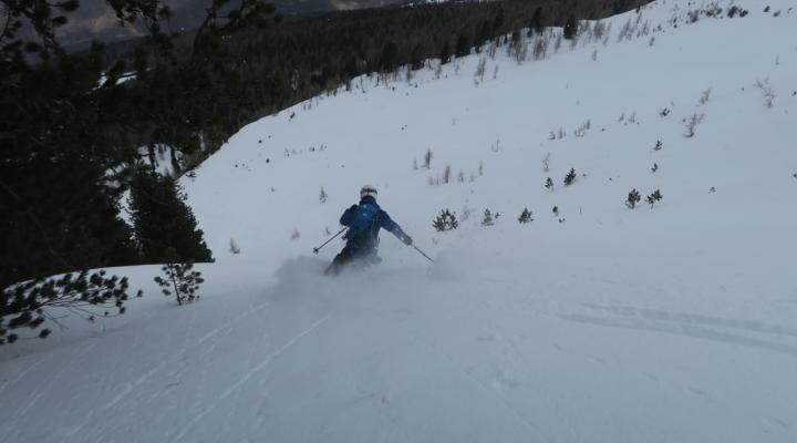 Poudreuse en Vanoise