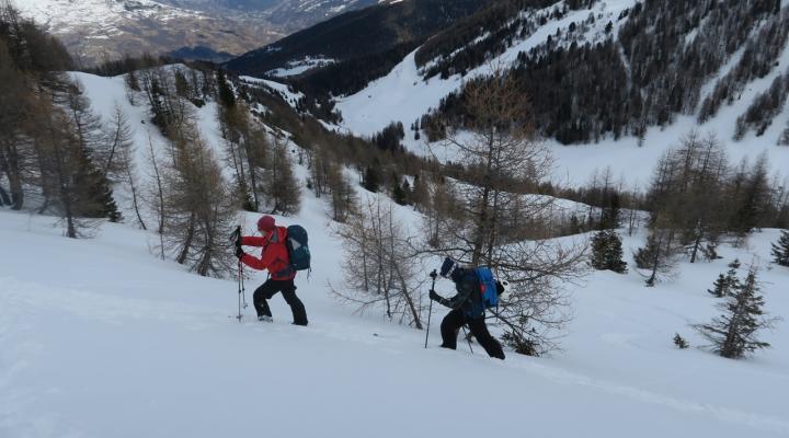 Poudreuse en Vanoise