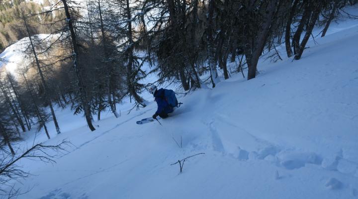 Poudreuse en Vanoise