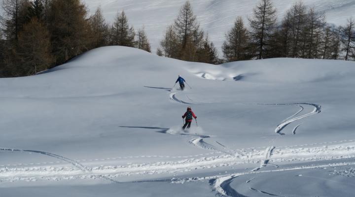 Poudreuse en Vanoise