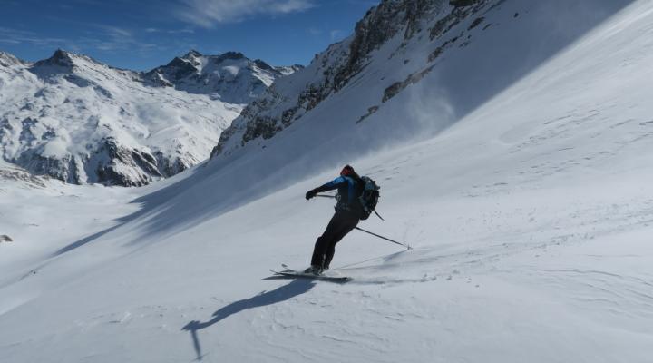 Randonnée à ski vers St Foy