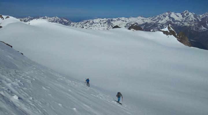 Le glacier du Ruitor