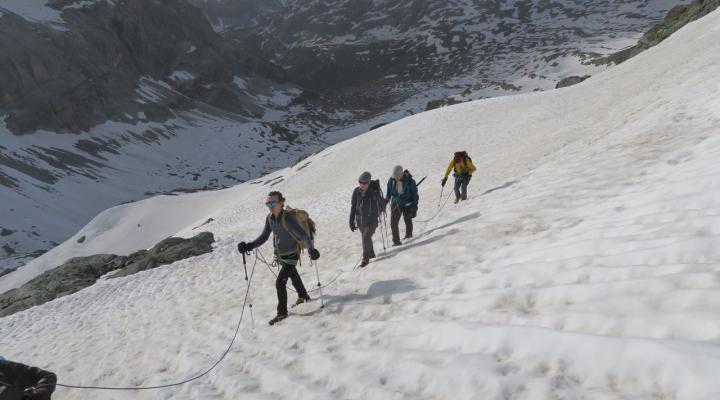 En montant au Dôme des Pichères