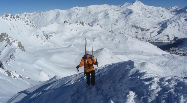 Tignes - hors piste rando guides des arcs
