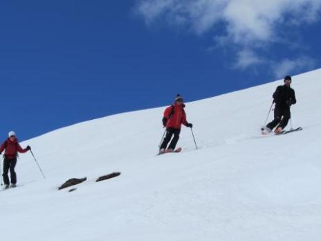 Ski de randonnée avec les guides de Bourg Saint Maurice les Arcs