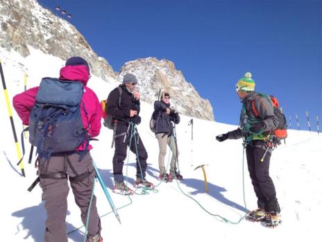 Randonnée glaciaire - Combe Maudite