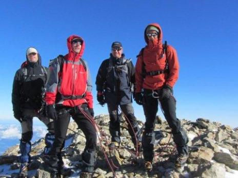 Alpinisme - Sommet du Dôme des Glaciers -
