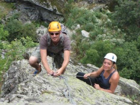 Escalade de l'Arête des Amis avec les guides des Arcs - Vanoise