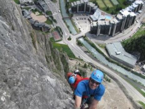Via ferrata de Val d'Isère partie supérieur