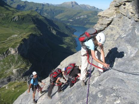 Guidedes arcs via ferrata