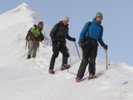 L' arête de Midi Plan - Alpinisme guides des Arcs