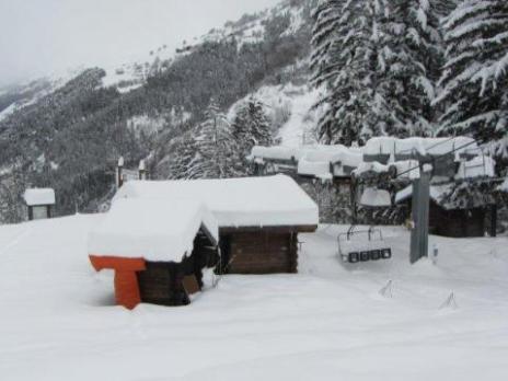 piste des Ecudets - La Rosière le 7 décembre 2012