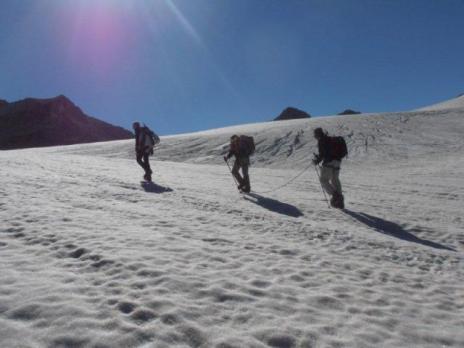 Randonnée sur le glacier de Rhême Golette - la Pointe de la Traversière