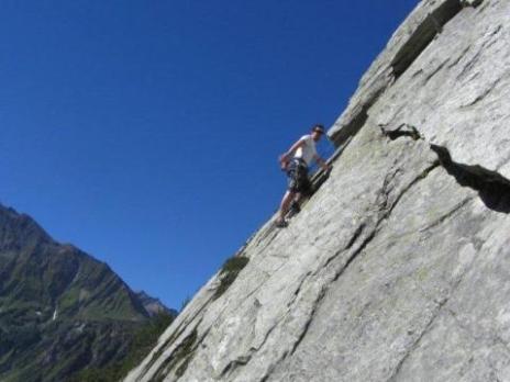 Escalade Séloge avec les guides des Arcs