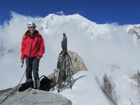 Le sommet de la Tour Ronde massif du Mont Blanc