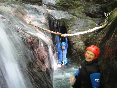 canyonning les arcs bourg st maurice