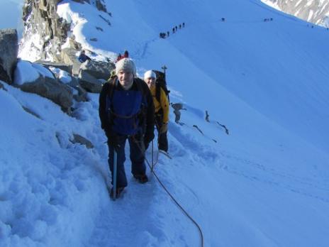 Grand Paradis arrivée au sommet - guides des Arcs