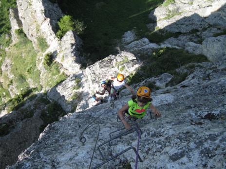 via ferrata les Arcs
