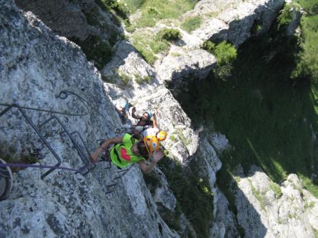 vai ferrata tarentaise Peisey