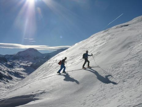 randonnée à ski les arcs