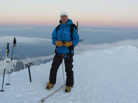 Le sommet du Mont Blanc guides des Arcs