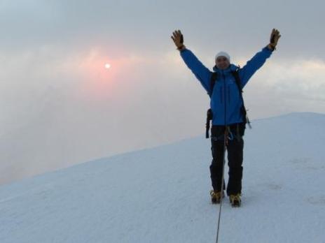 Le sommet du Mont Blanc guides des Arcs