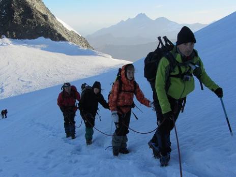 Castor 4228m depuis le refuge Guide Val d'Ayas