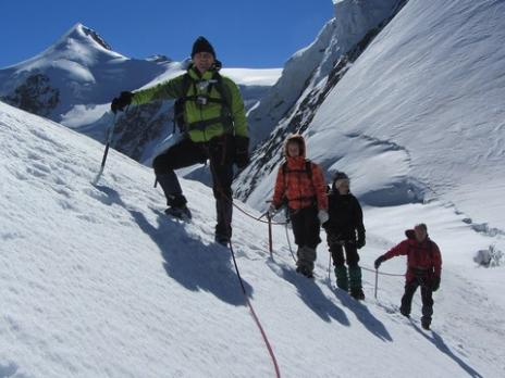 Alpinisme massif du Mont Rose le col di Verra