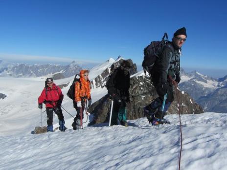 Pollux le sommet 4091m - guides des Arcs