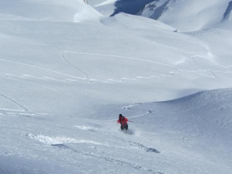 ski de randonnée dans le massif du Queyras