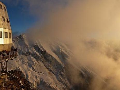 Le nouveau refuge du Goûter enfin ouvert.