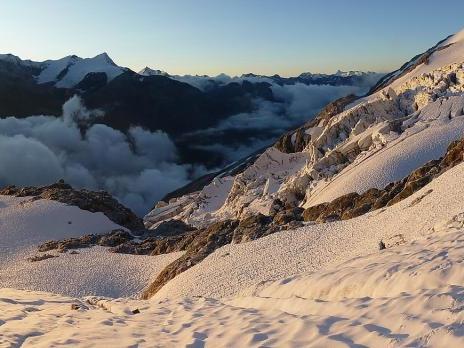Le glacier de la Gurraz
