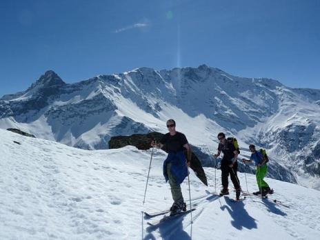 Montée à la crête des lanchettes.