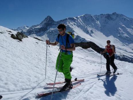 Montée à la crête des lanchettes.