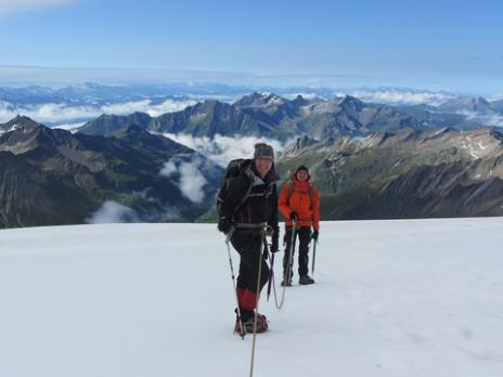 le Dôme des Glaciers par le glacier des Glaciers