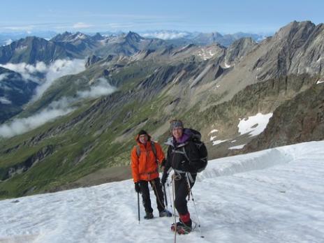 le Dôme des Glaciers par le glacier des Glaciers 