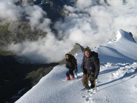 Mt Pourri l'arête finale