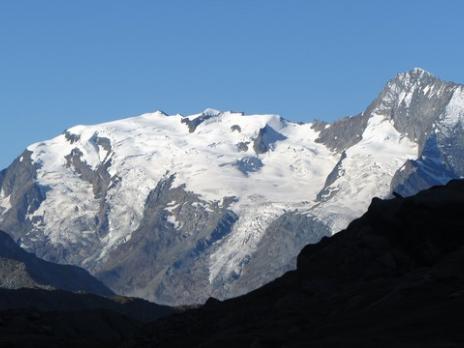Sache Pourri vue depuis le refuge du Ruitor