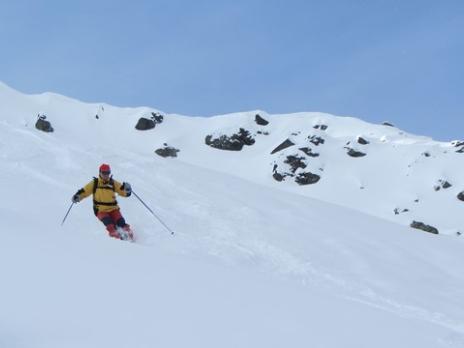Ski hors piste à Sainte Foy Tarentaise