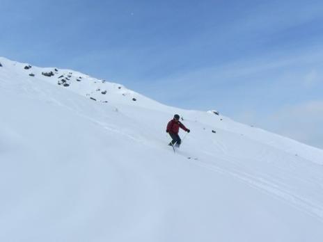 Ski hors piste à Sainte Foy Tarentaise