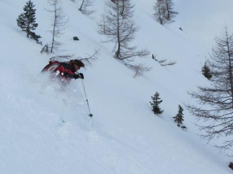 Ski hors piste à Sainte Foy Tarentaise
