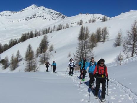 Ski de randonnée dans le Queyras Crête de Gardiole