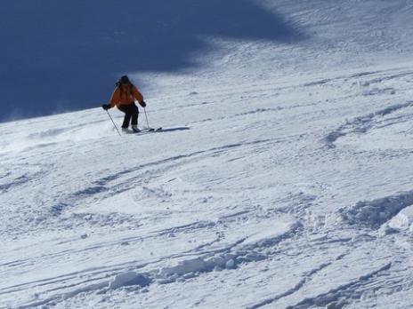de randonnée dans le Queyras montée col de Chamoussière 