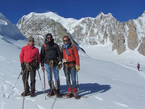 Vallée Blanche - le Mont Blanc - guides des Arcs