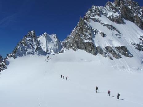 Vallée Blanche - guides des Arcs